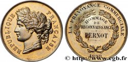 INSURANCES Médaille, Hommage de reconnaissance, La Prévoyance Commerciale