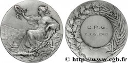 QUINTA REPUBLICA FRANCESA Médaille, C. P. G.