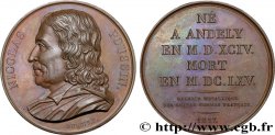 GALERIE MÉTALLIQUE DES GRANDS HOMMES FRANÇAIS Médaille, Nicolas Poussin