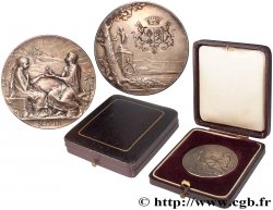 AMOUR ET MARIAGE Médaille, Semper, Mariage de Camille de Baciocchi et Marthe Dutheil de la Rochère