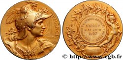 III REPUBLIC Médaille, Concours régional agricole de l’Est AU