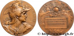 TROISIÈME RÉPUBLIQUE Médaille, Union des cheminots, anciens combattants du réseau P. L. M. SUP