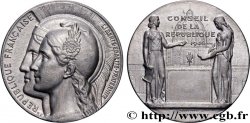 PROVISORY GOVERNEMENT OF THE FRENCH REPUBLIC Médaille, Conseil de la République AU