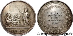 SECOND EMPIRE Médaille, Société pour l’instruction élémentaire AU