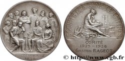 III REPUBLIC Médaille, Comité de la Société des gens de lettres AU