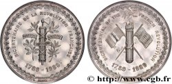 FUNFTE FRANZOSISCHE REPUBLIK Médaille, Bicentenaire de la Révolution Française fVZ