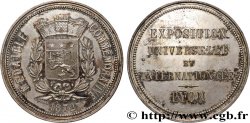 III REPUBLIC Médaille commémorative, Exposition Universelle Internationale AU