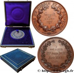 III REPUBLIC Médaille, Cours de dessin et de peinture, Souvenir du Salon AU