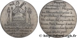 DEUXIÈME RÉPUBLIQUE Médaille, La pauvre République est morte du choléra politique AU