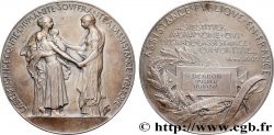 III REPUBLIC Médaille, La bienfaisance confie l’humanité à l’assistance publique AU