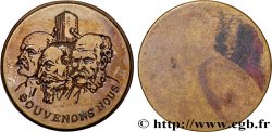 SECOND EMPIRE Médaille, Souvenons nous, Série T des boutons AU
