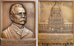 TROISIÈME RÉPUBLIQUE Plaquette, Centenaire du Docteur Villemin TTB+