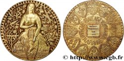 III REPUBLIC Médaille, La Flandre, Compagnie d’assurances AU