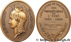 TROISIÈME RÉPUBLIQUE Médaille, Association de prévoyance des employés civils de l’État SUP