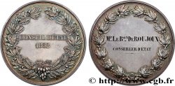 DEUXIÈME RÉPUBLIQUE Médaille, Conseiller d’État TTB+