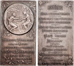 III REPUBLIC Plaquette, Déjeuner promenade à l’occasion du mariage de Monsieur et Madame S. S. Merzbach AU