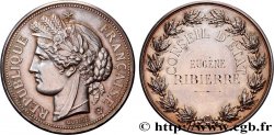 III REPUBLIC Médaille, Conseil d’État AU