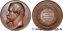 SECOND EMPIRE Médaille, Récompense choléra AU/AU