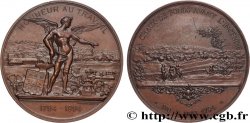 SUISSE - CONFÉDÉRATION HELVÉTIQUE Médaille, Honneur au travail, La Chaux-de-Fonds avant l’incendie