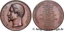 SECOND EMPIRE Médaille, Départ de l’Empereur pour l’Armée d’Italie AU