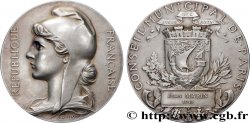 PROVISORY GOVERNEMENT OF THE FRENCH REPUBLIC Médaille, Conseil municipal de Paris AU