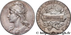 III REPUBLIC Médaille, Conseillers généraux de France AU