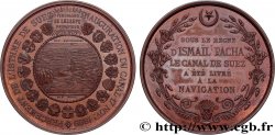 EGYPT - SUEZ CANAL Médaille, Inauguration du canal de Suez AU