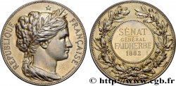 III REPUBLIC Médaille, Sénat, Général Faidherbe XF