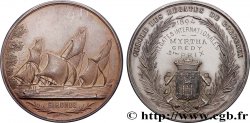 TROISIÈME RÉPUBLIQUE Médaille, Cercle des régates de Bordeaux, Régates internationales