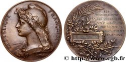 III REPUBLIC Médaille, Caisse des écoles, Ecole de garçons, Cours d’adultes