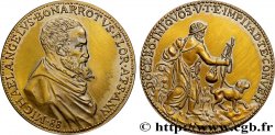 ARTISTES : GRAVEURS, PEINTRES, SCULPTEURS Médaille, UNESCO, 500 anniversaire de naissance de Michel Ange