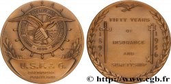 ÉTATS-UNIS D AMÉRIQUE Médaille, 50 ans d’assurance et sureté, U. S. F. & G.