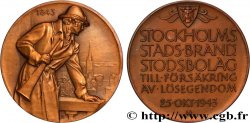 SUÈDE Médaille, Stockholms Stads Branstodsbolag