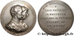 GERMANY - KINGDOM OF PRUSSIA - WILLIAM II Médaille, Noces d’argent de Guillaume II et Augusta-Victoria AU