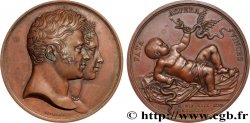 LUIS XVIII Médaille, Naissance de Henri, duc de Bordeaux, futur comte de Chambord MBC+