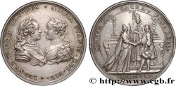 LOUIS XV DIT LE BIEN AIMÉ Médaille, Mariage de Louis XV et Marie Leczinska
