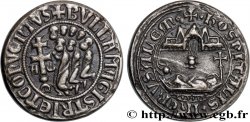 ORIENT LATIN - ORDRE DES HOSPITALIERS DE SAINT-JEAN DE JÉRUSALEM Médaille, Reproduction d’une bulle capitulaire de Jérusalem, Exemplaire Éditeur