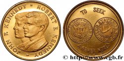 ÉTATS-UNIS D AMÉRIQUE Médaille, John et Robert Fitzgerald Kennedy