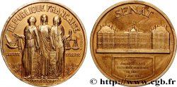 CINQUIÈME RÉPUBLIQUE Médaille, Sénat, Trésorier honoraire