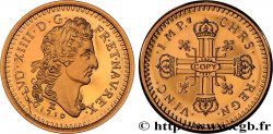 L OR DE LA FRANCE Médaille, Reproduction de monnaie, Double louis d or au soleil