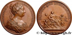 GRANDE-BRETAGNE - GEORGES II Médaille, Reine Caroline par Jean Dassier