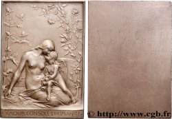 III REPUBLIC Médaille, L’amour console l’humanité AU