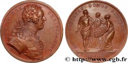 LOUIS XV DIT LE BIEN AIMÉ Médaille, Remise des Deux-Siciles à Don Carlos de Sicile