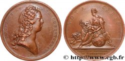 LOUIS XV DIT LE BIEN AIMÉ Médaille, Naissance du dauphin Louis