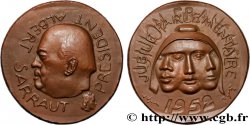 QUATRIÈME RÉPUBLIQUE Médaille, Jubilé parlementaire, Président Albert Sarraut