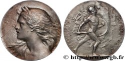 III REPUBLIC Médaille, Musique guerrière par Paul Niclausse, n°16 XF