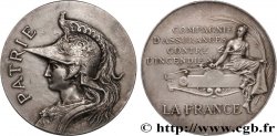 INSURANCES Médaille, PATRIE, Compagnie d’assurances contre l’incendie, La France