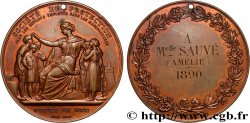 INSURANCES Médaille, Société de protection pour les enfants employés dans les manufactures