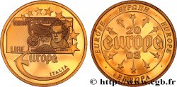 V REPUBLIC Médaille, 5000 Lire, Italia