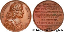 LES THÉOLOGIENS DE GENEVE ET LES MÉDAILLES CONNEXES DES ANNÉES 1720 Médaille, Les théologiens genevois, Benedict Pictet